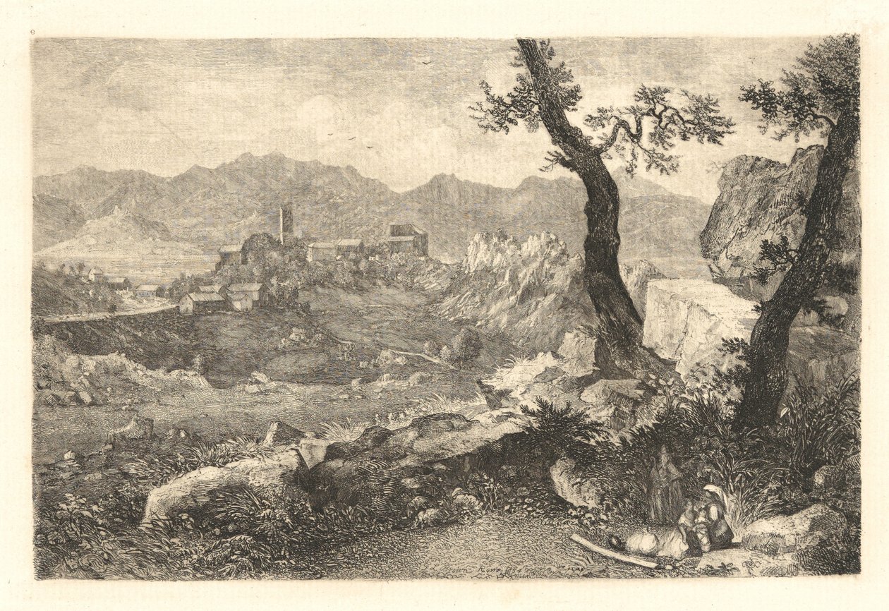 A View near Rome by George Loring Brown