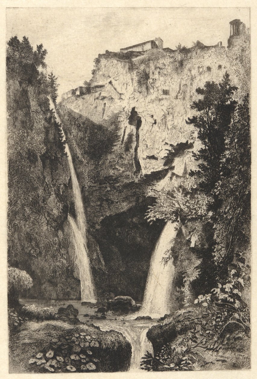 The Falls of Tivoli by George Loring Brown