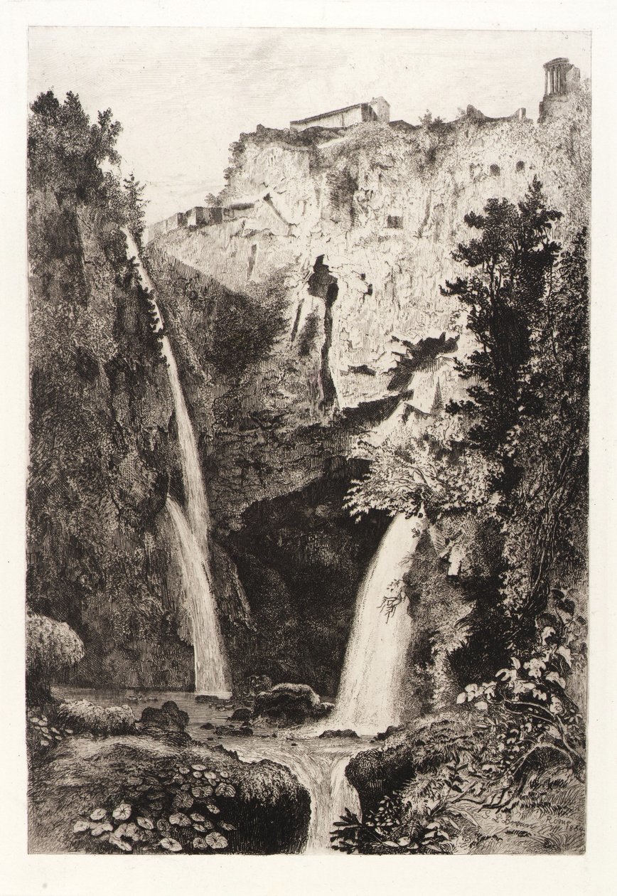 The Falls of Tivoli by George Loring Brown