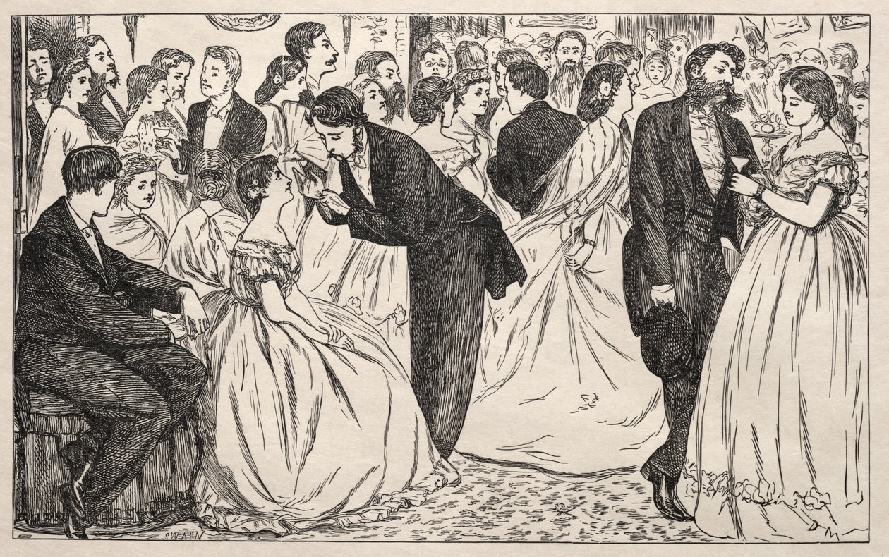 A Little Hop in Harley Street by George Louis Palmella Busson Du Maurier