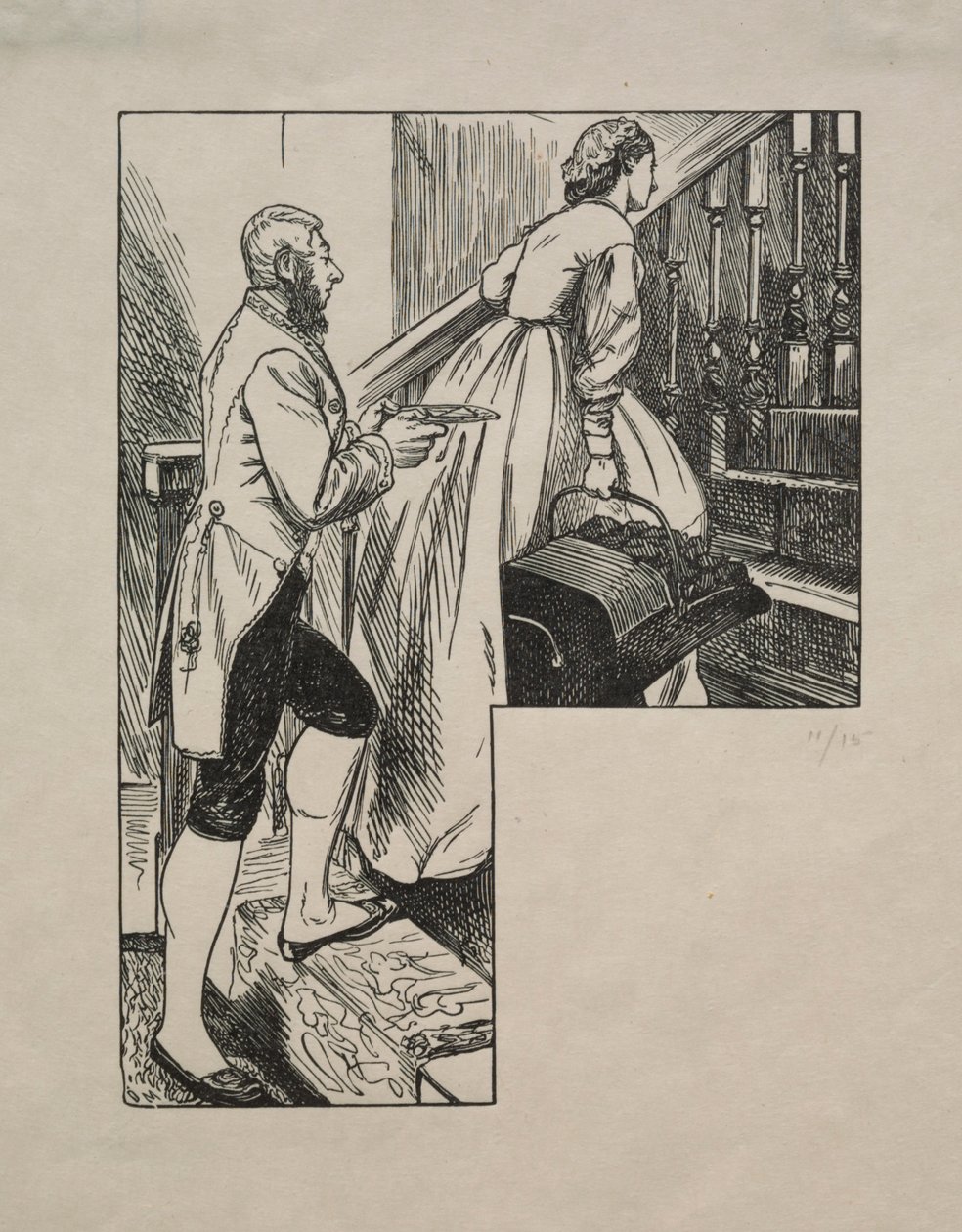 Housekeeping in Belgravia by George Louis Palmella Busson Du Maurier