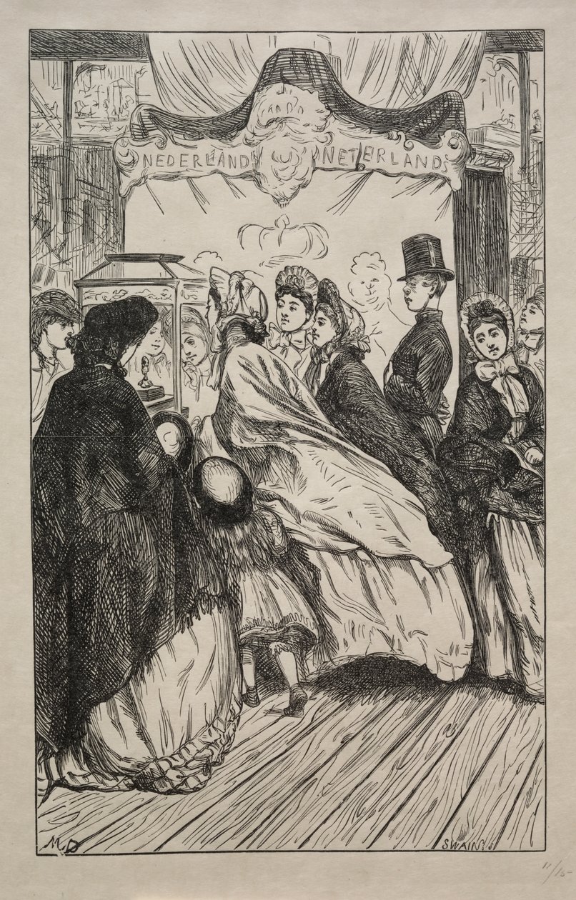 Jewels at the Great Exhibition by George Louis Palmella Busson Du Maurier