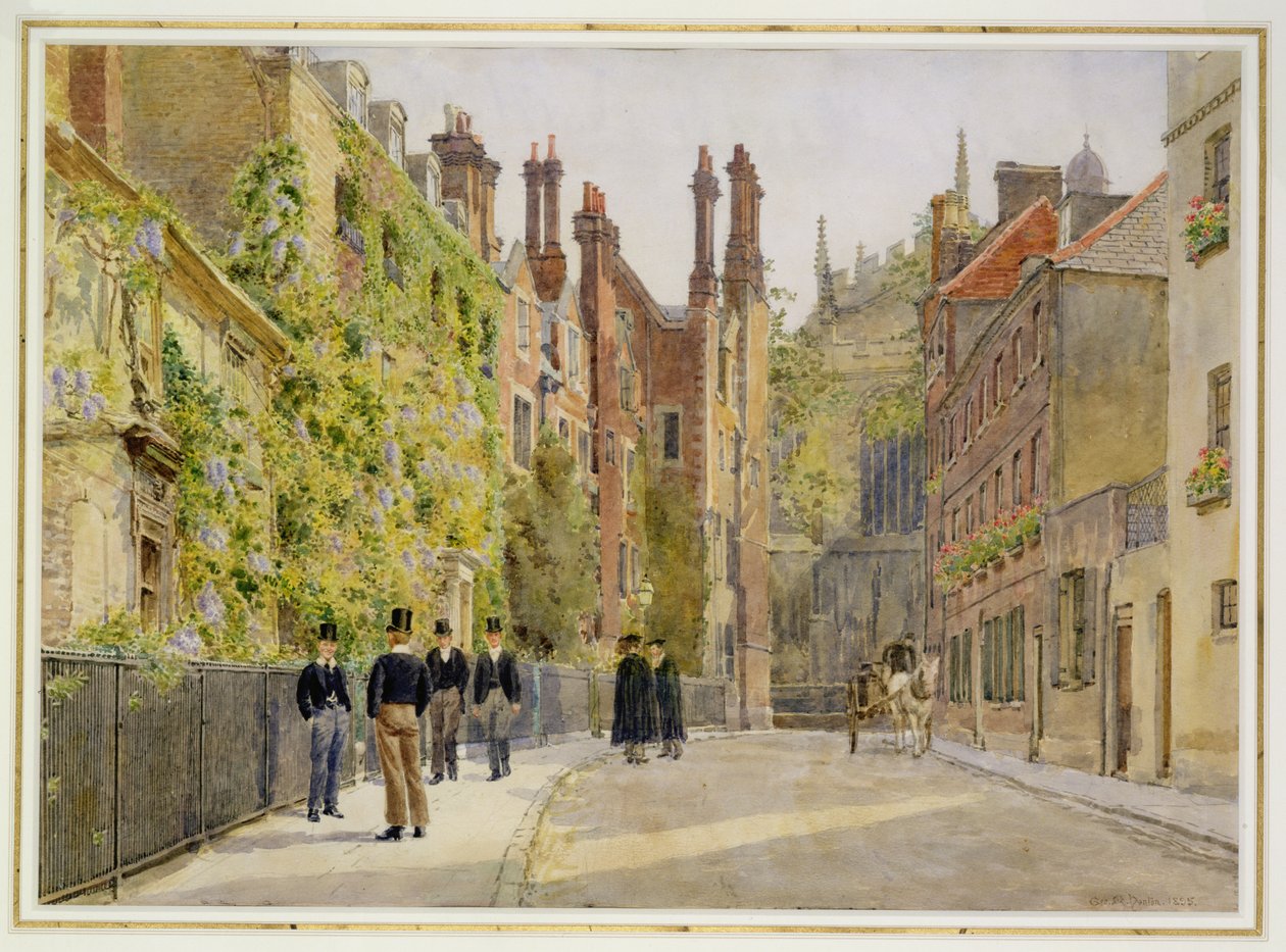 Keats Lane, Eton College by George Moore Henton