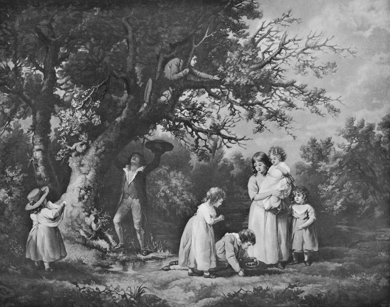 Children Birdnesting, 1789 by George Morland