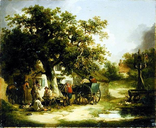 The Bell Inn, Kilburn by George Morland