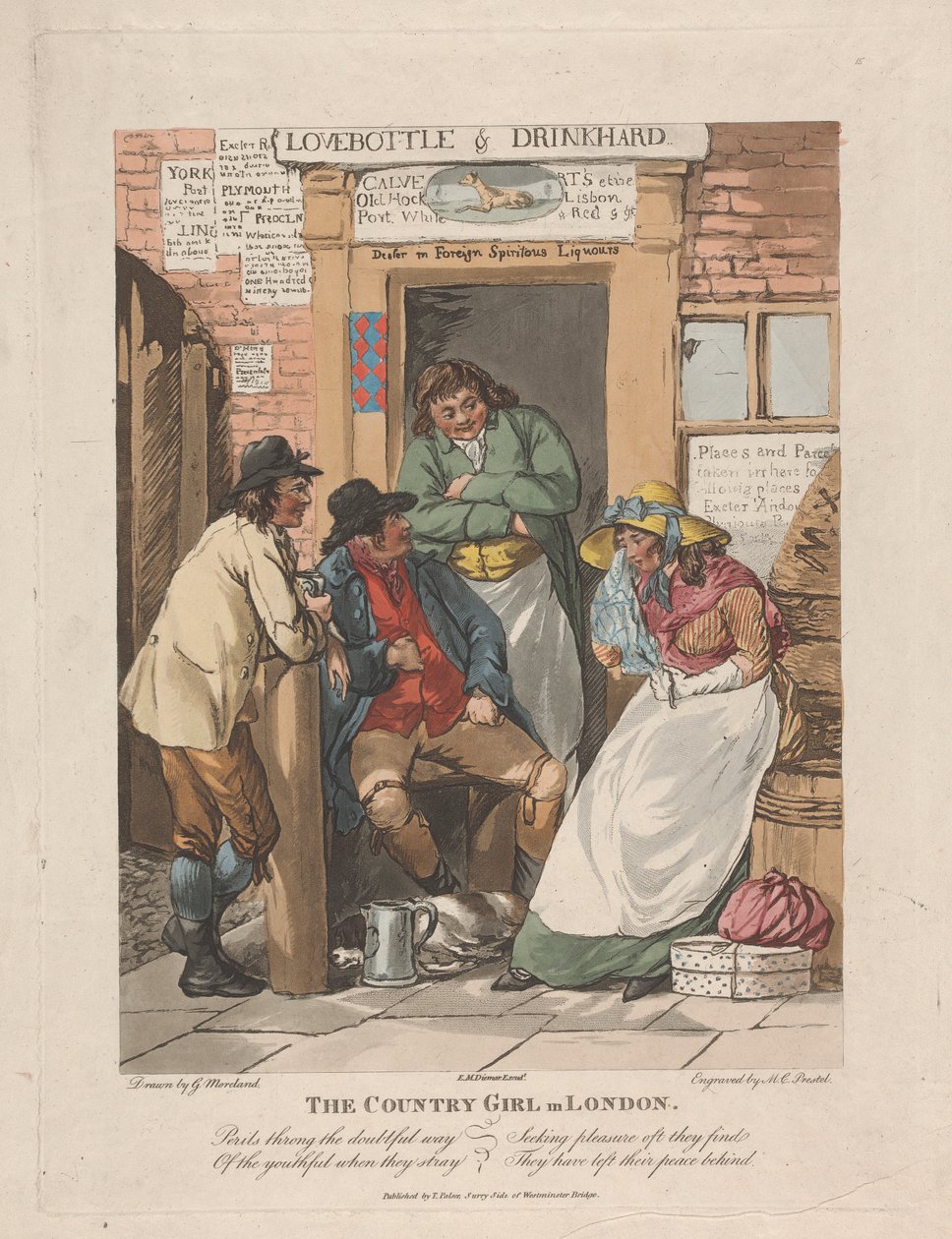 The Country Girl in London by George Morland