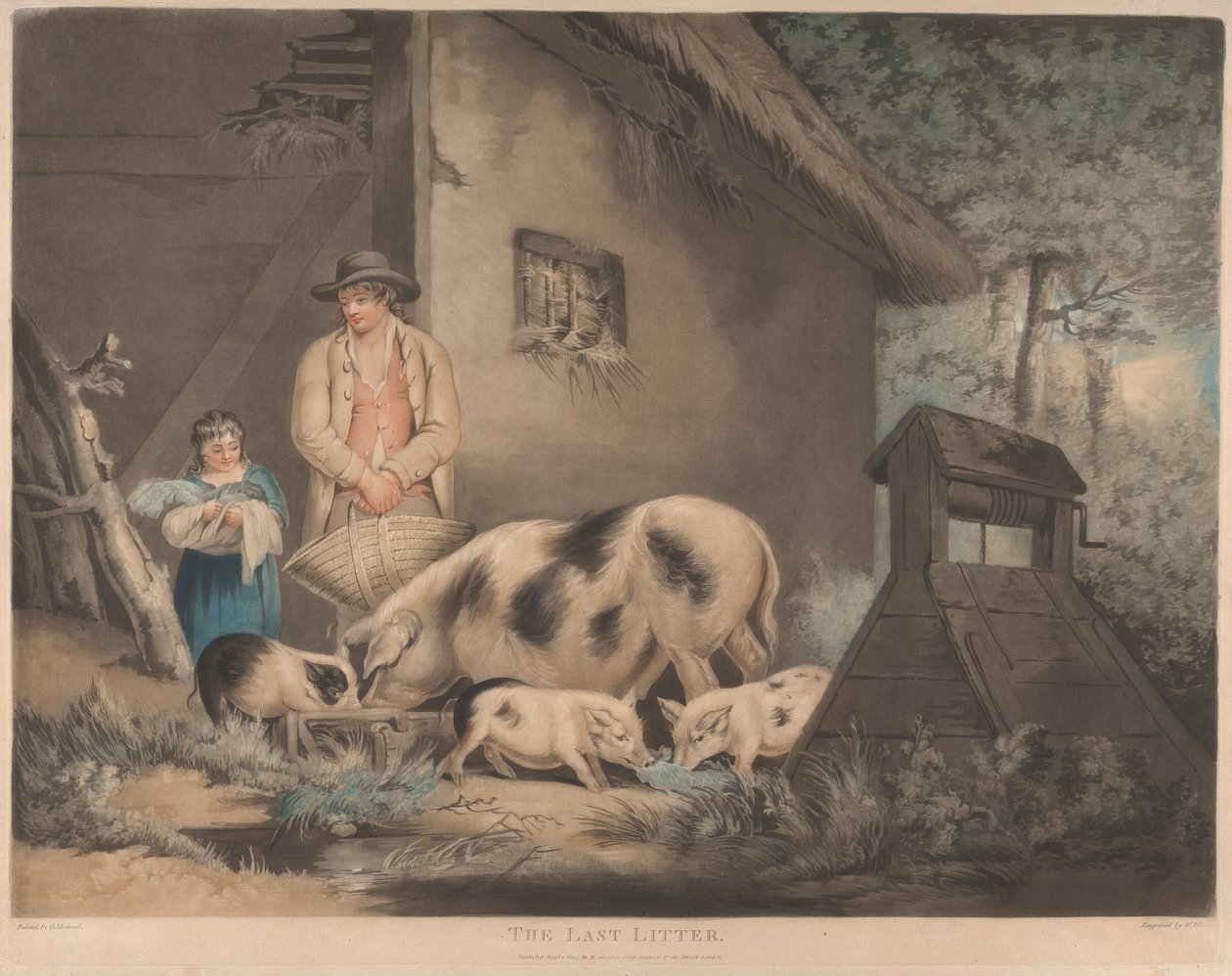 The Last Litter by George Morland