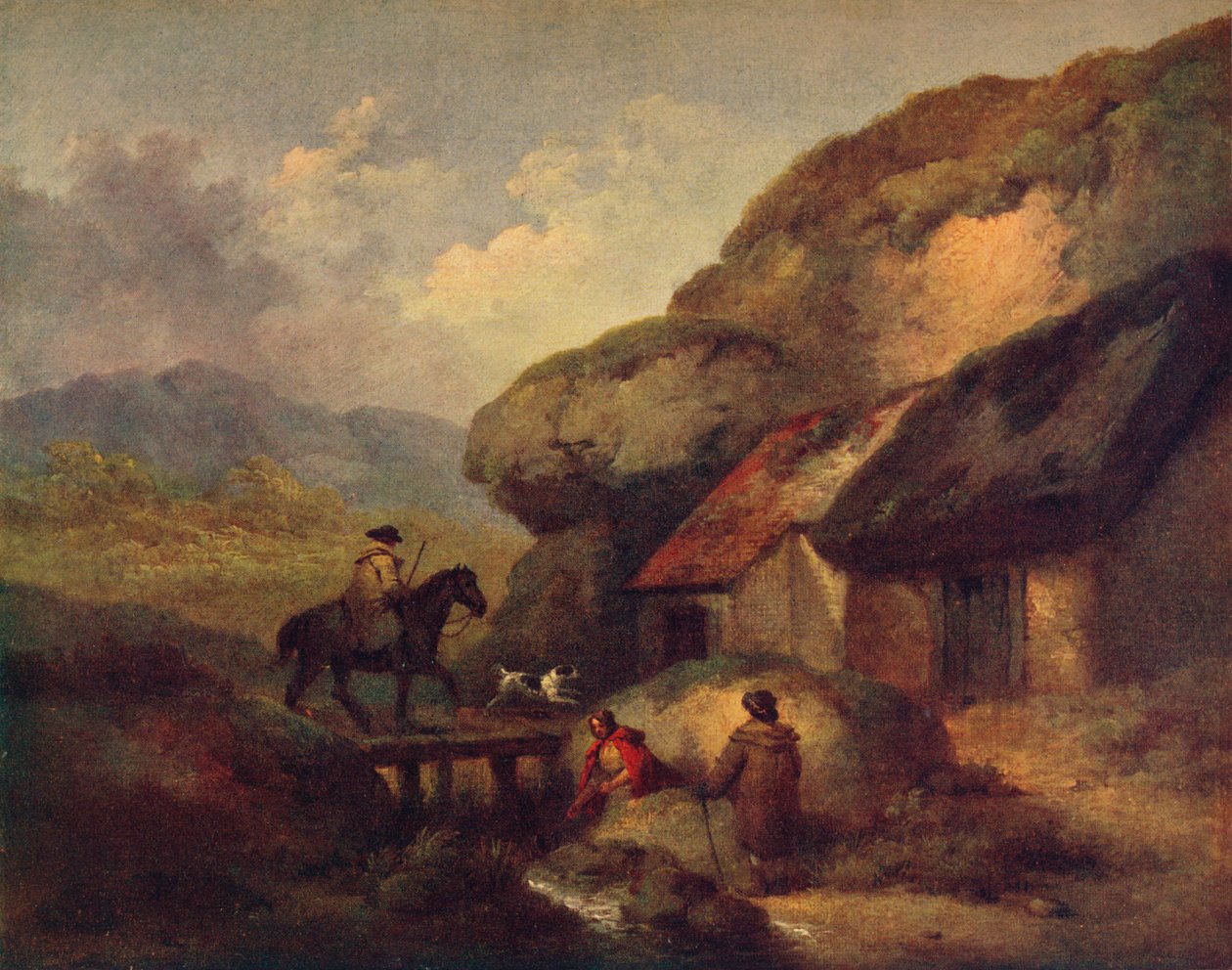 The Traveller by George Morland