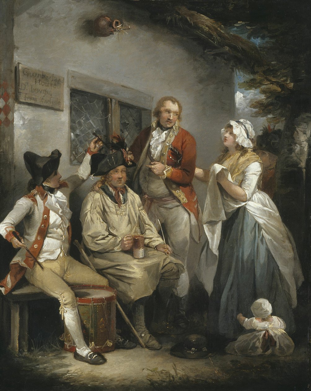 Trepanning a Recruit, c. 1790 by George Morland