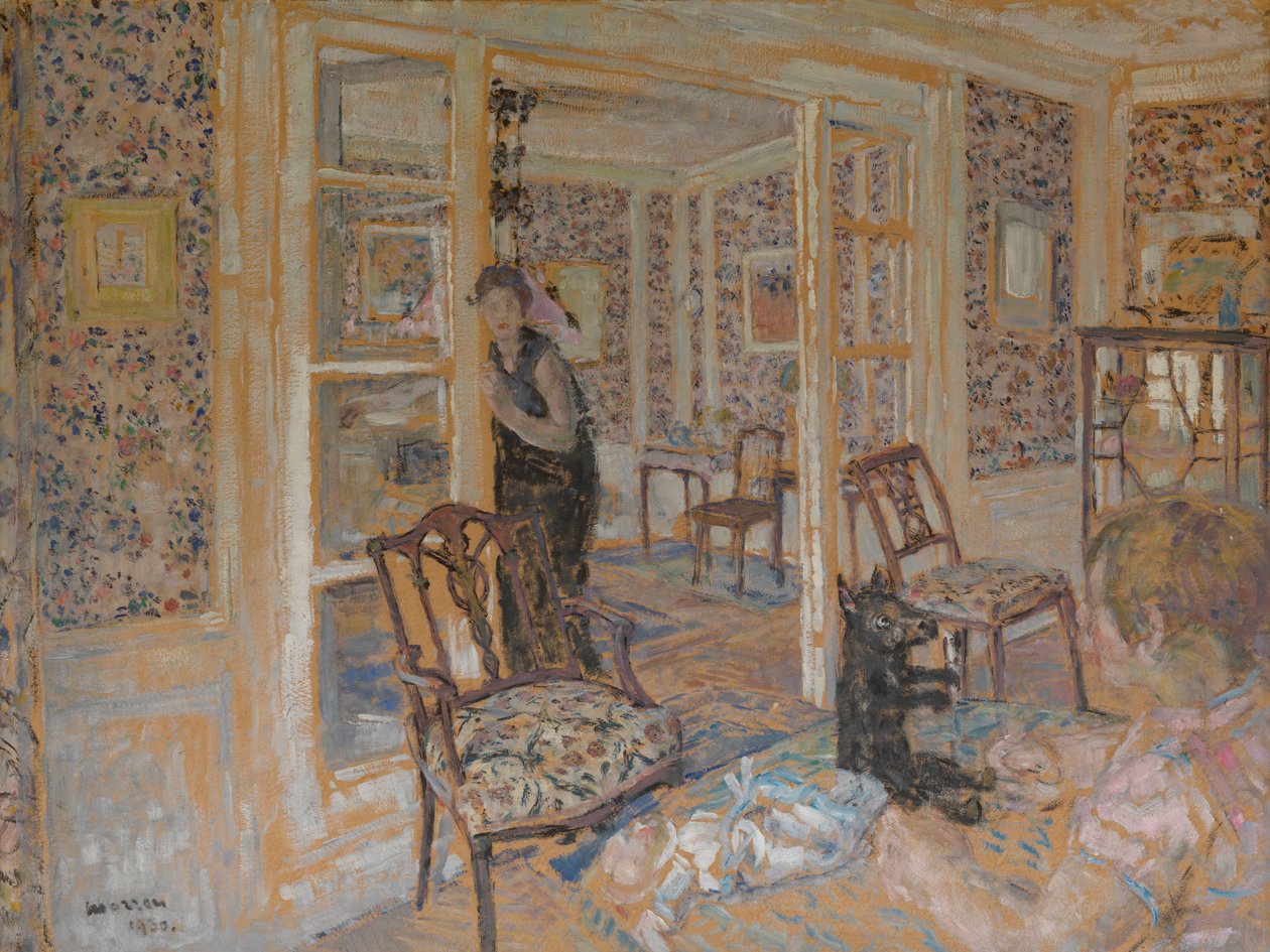 Interior by George Morren: Premium art reproduction