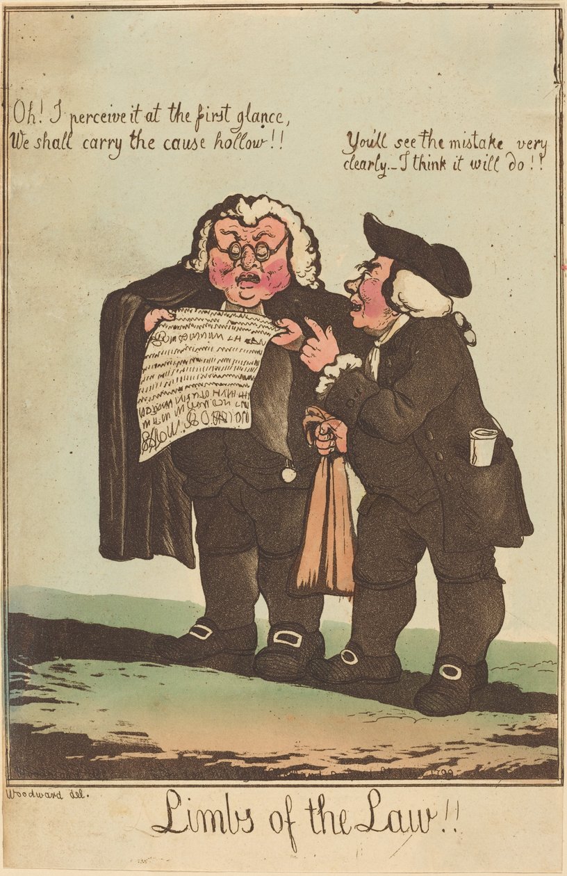 Limbs of the Law by George Moutard Woodward