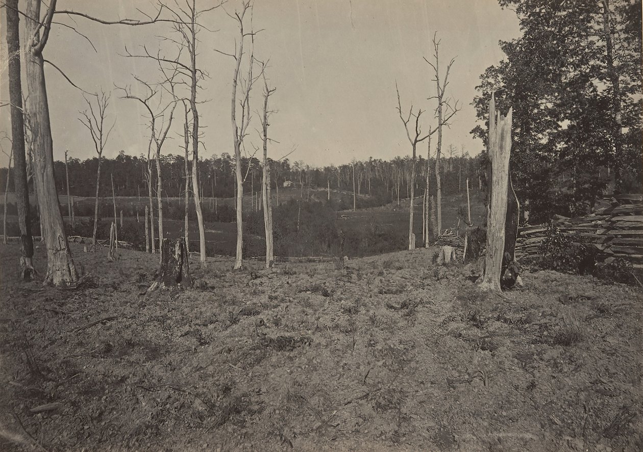 Battle Ground of Resacca, Georgia No. 1 by George N. Barnard