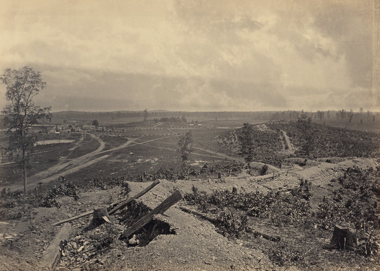 Battle Ground of Resacca, Georgia, No. 4 by George N. Barnard
