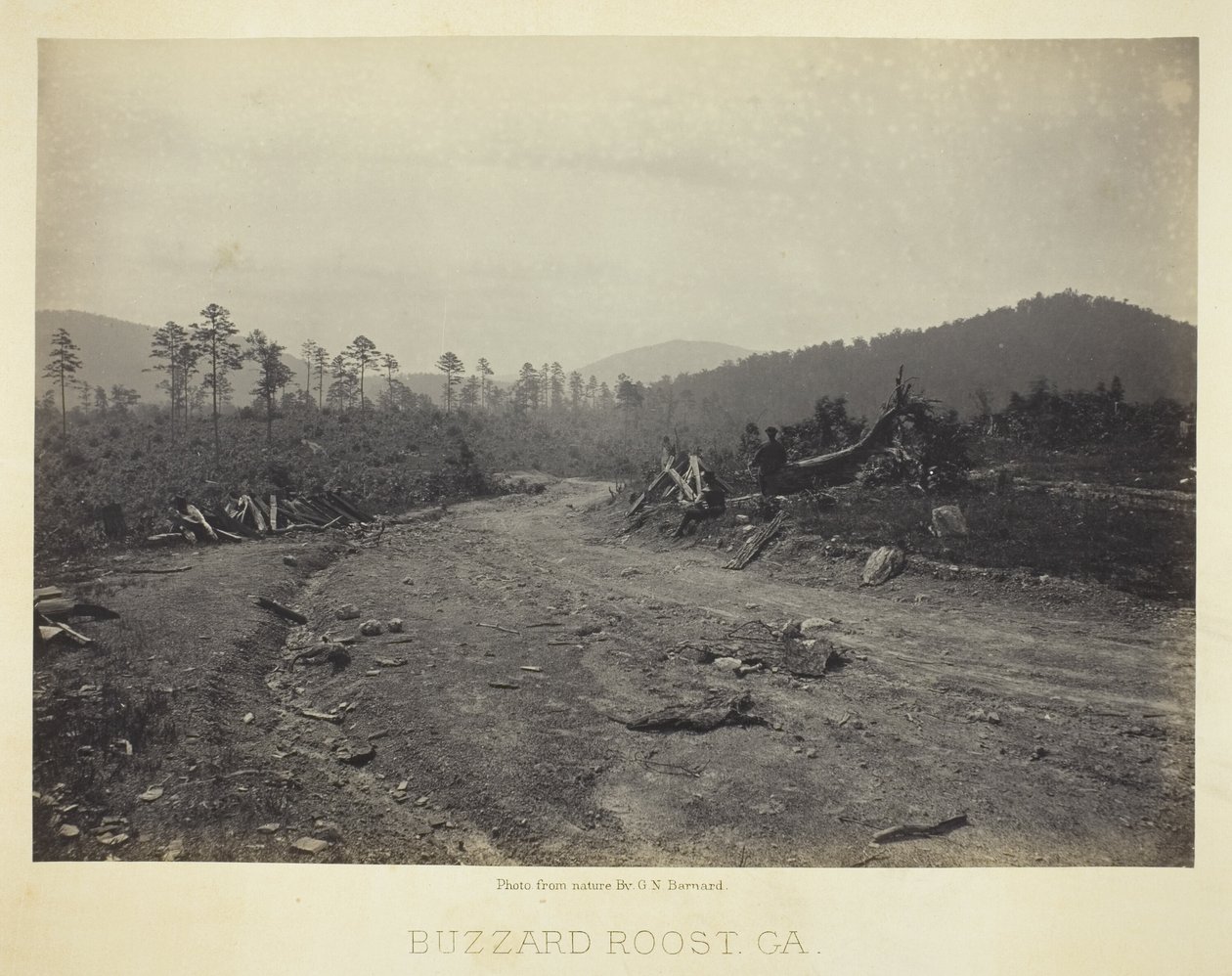 Buzzard Roost, GA by George N. Barnard