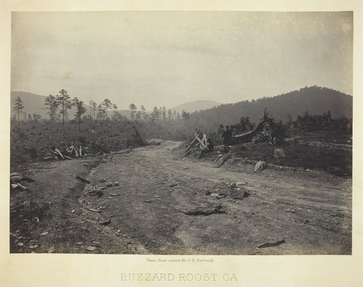Buzzard Roost, GA by George N. Barnard