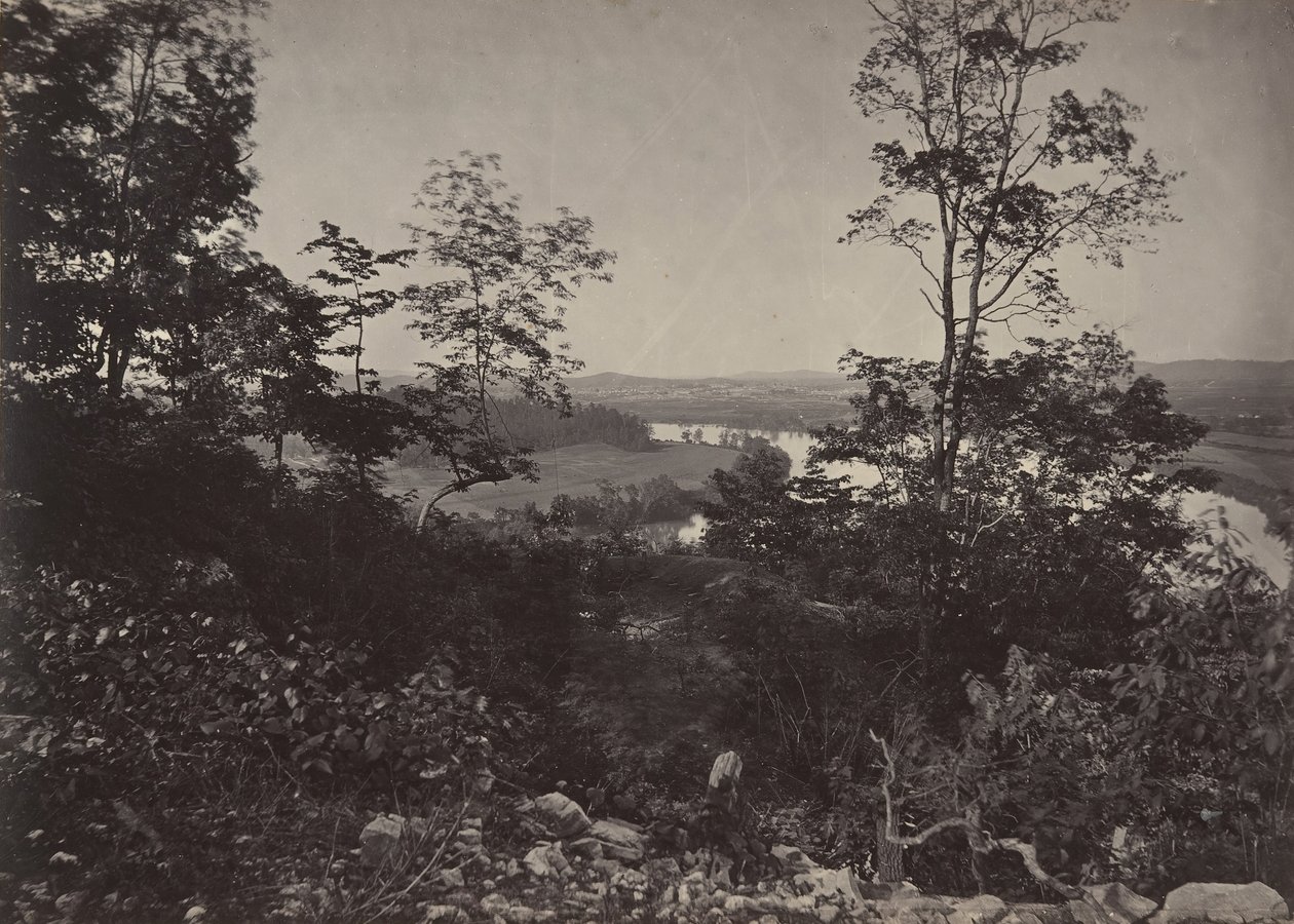 Chattanooga Valley from Lookout Mountain by George N. Barnard