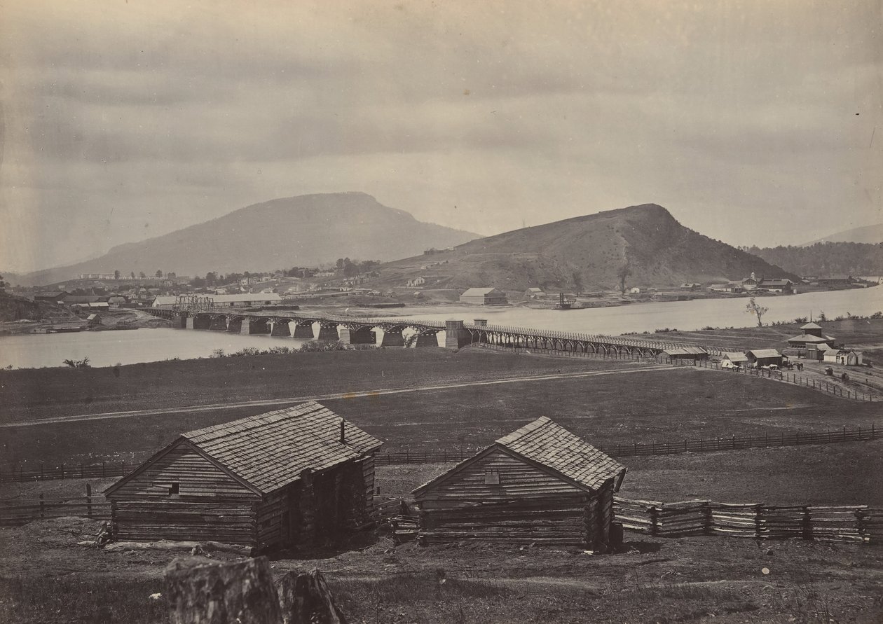 Chattanooga from the North by George N. Barnard