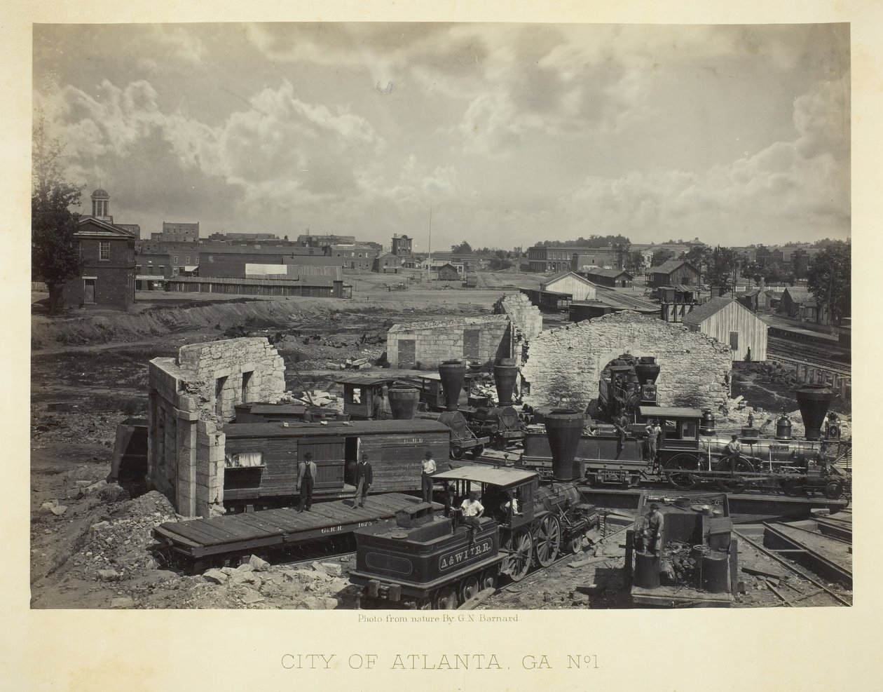 City of Atlanta, GA, No. 1 by George N. Barnard