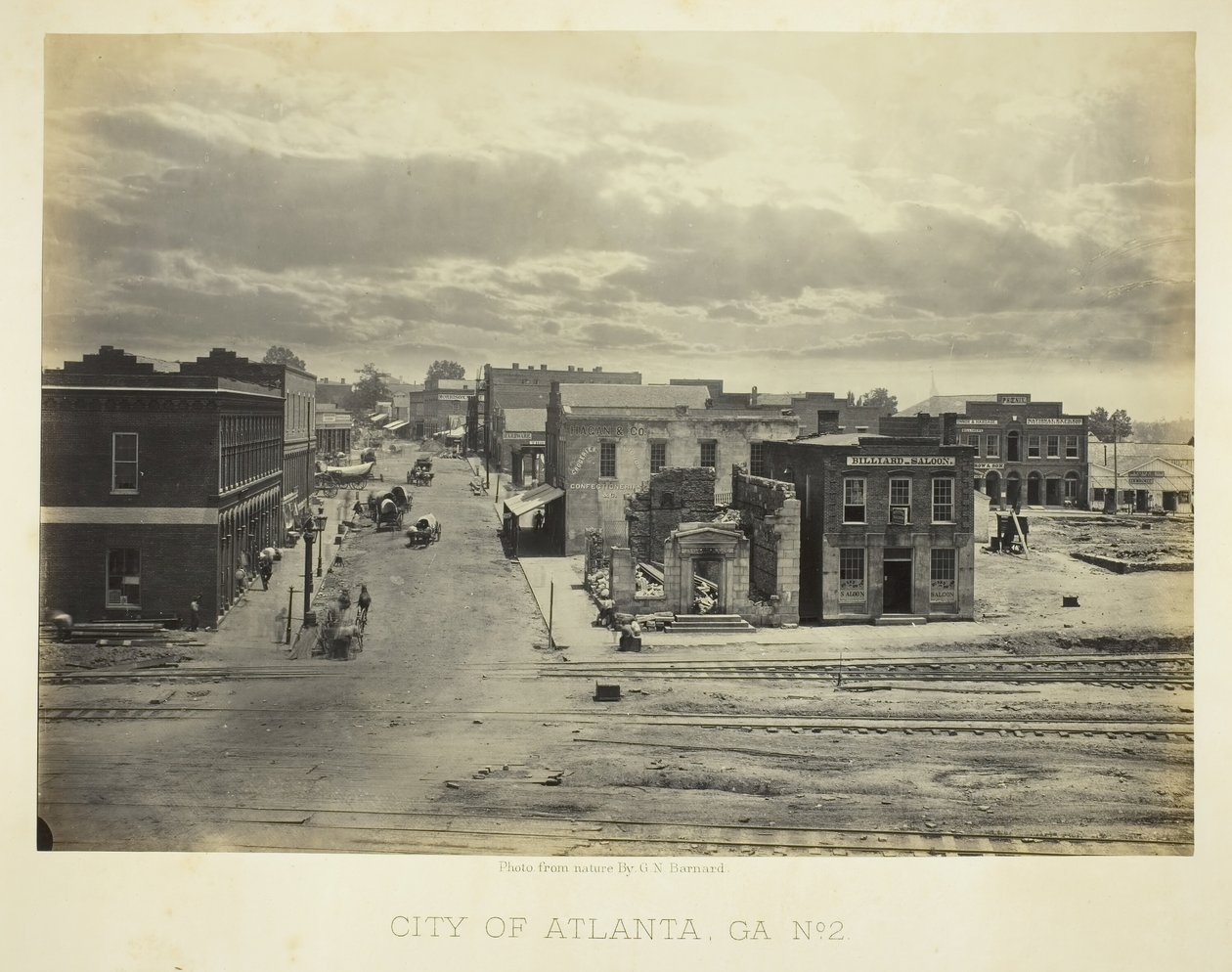 City of Atlanta, GA, No. 2, 1866 by George N. Barnard