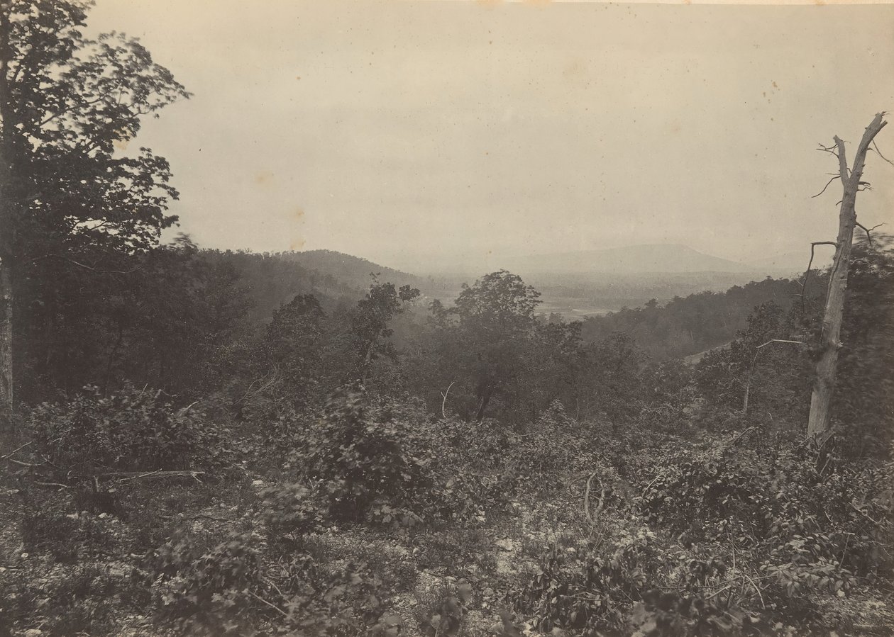 Mission Ridge Scene of Sherman
