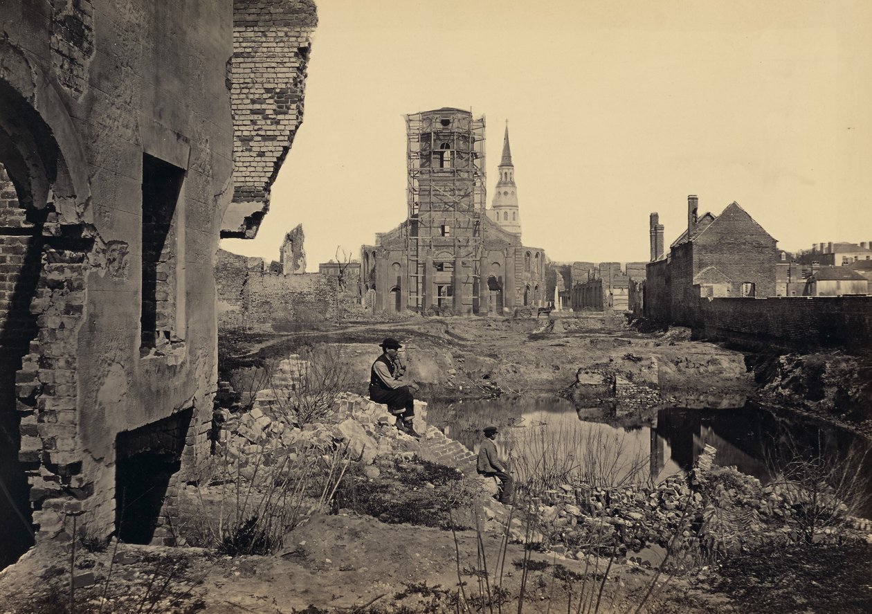 Ruins in Charleston, South Carolina by George N. Barnard