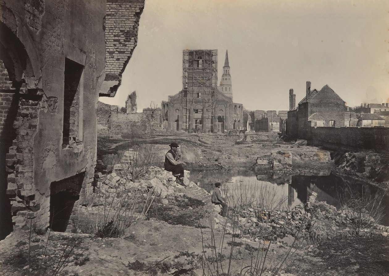 Ruins in Charleston, South Carolina by George N. Barnard