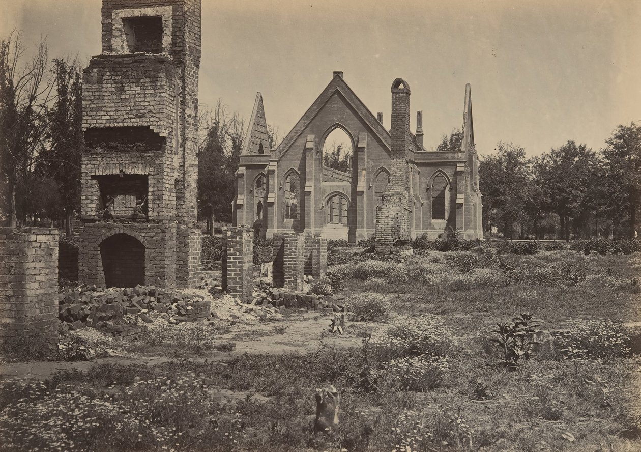 Ruins in Columbia, South Carolina by George N. Barnard