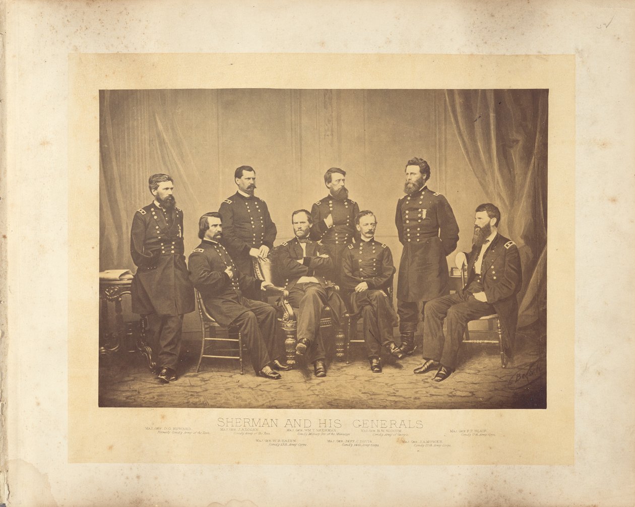 Sherman and His Generals by George N. Barnard