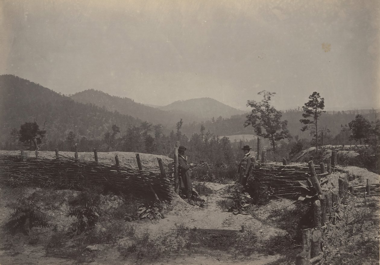 The Allatoona Pass, Georgia by George N. Barnard