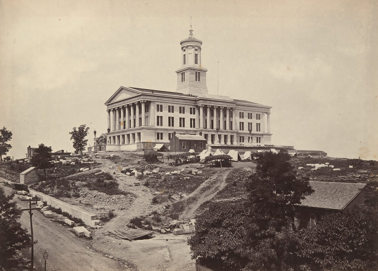 The Capitol, Nashville, Tennessee by George N. Barnard