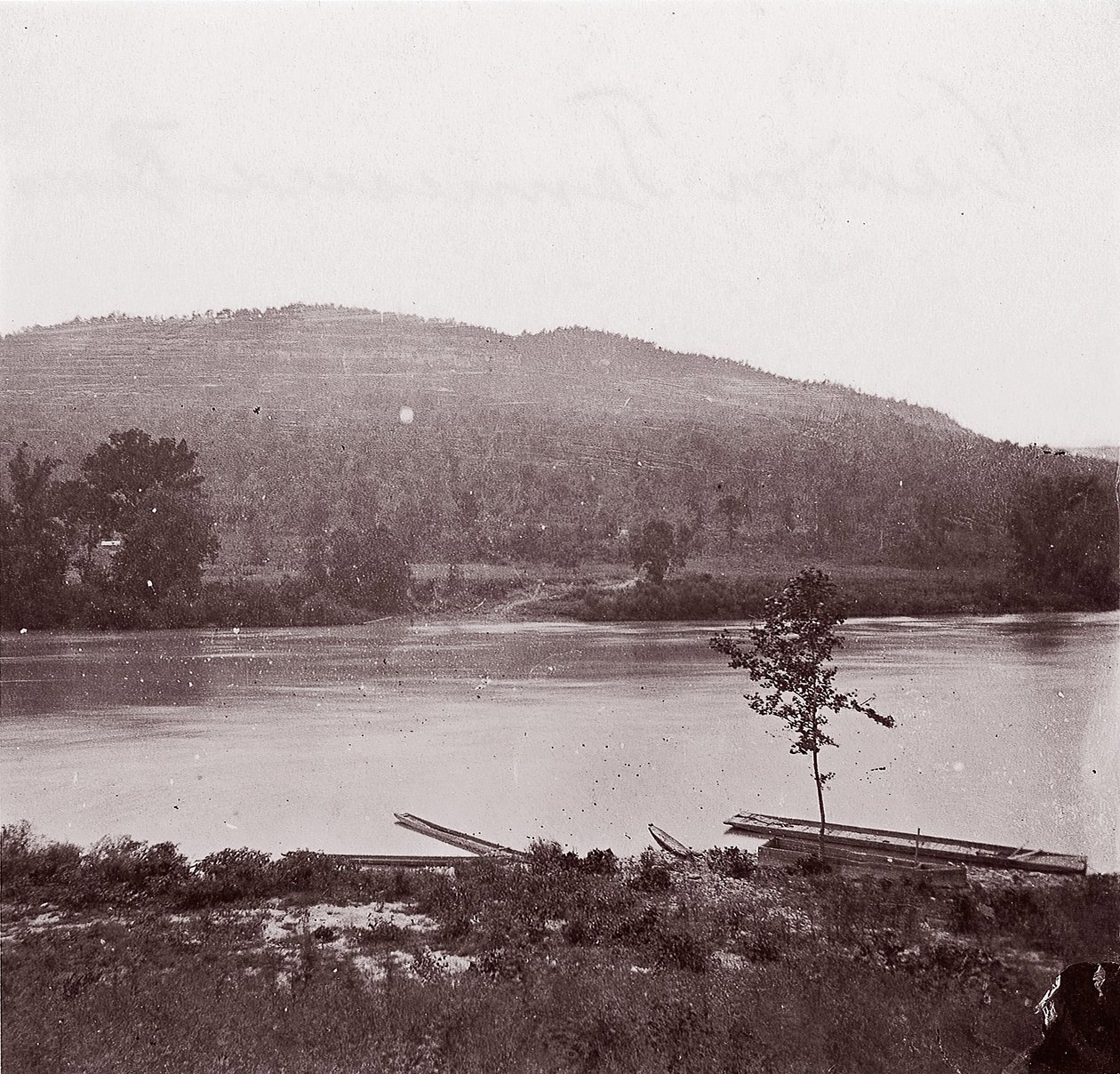 View on Tennessee River, ca. 1864 by George N. Barnard