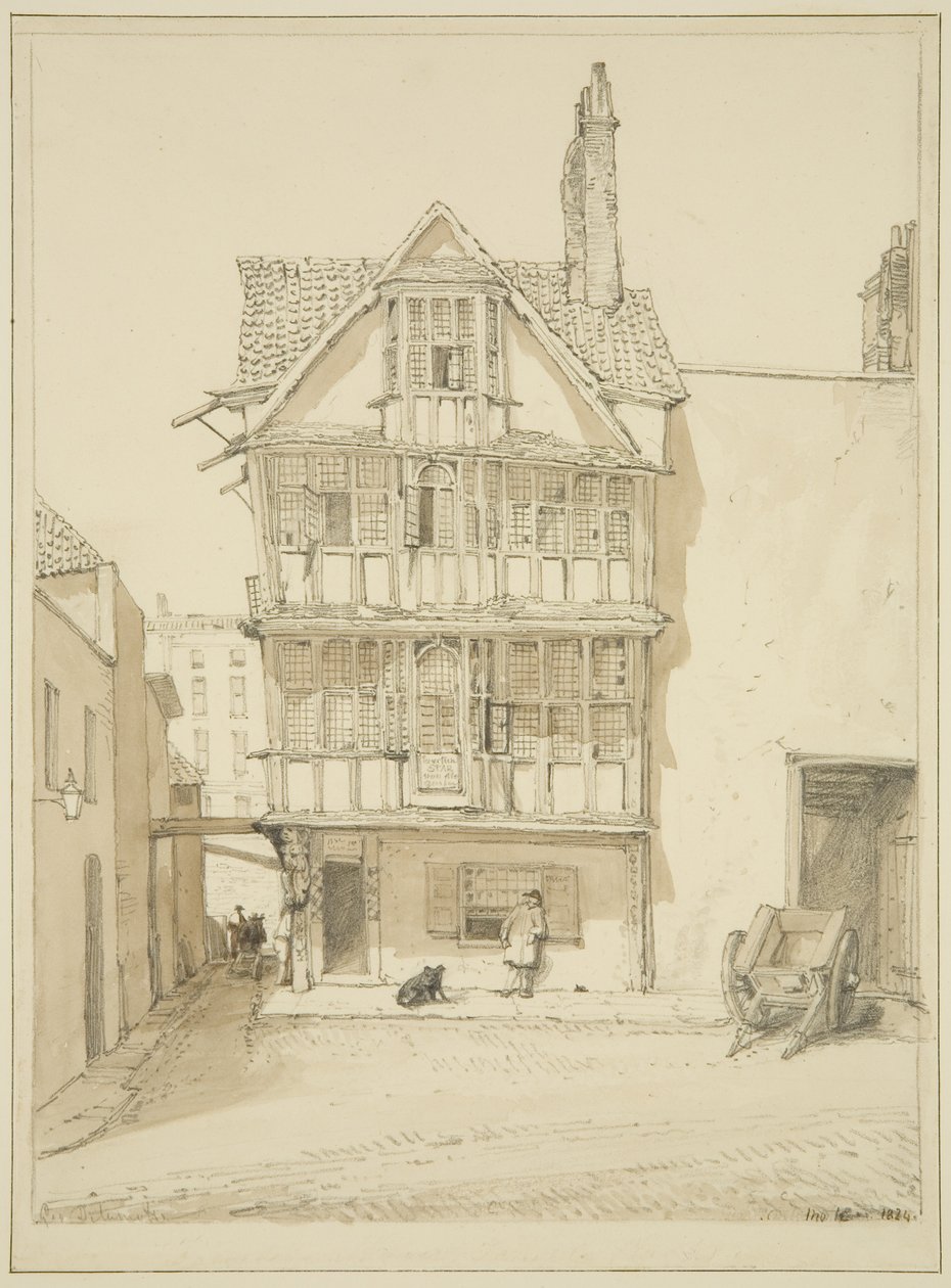 14 Stars, North End, Counterslip off Temple Street by George Orleans Delamotte