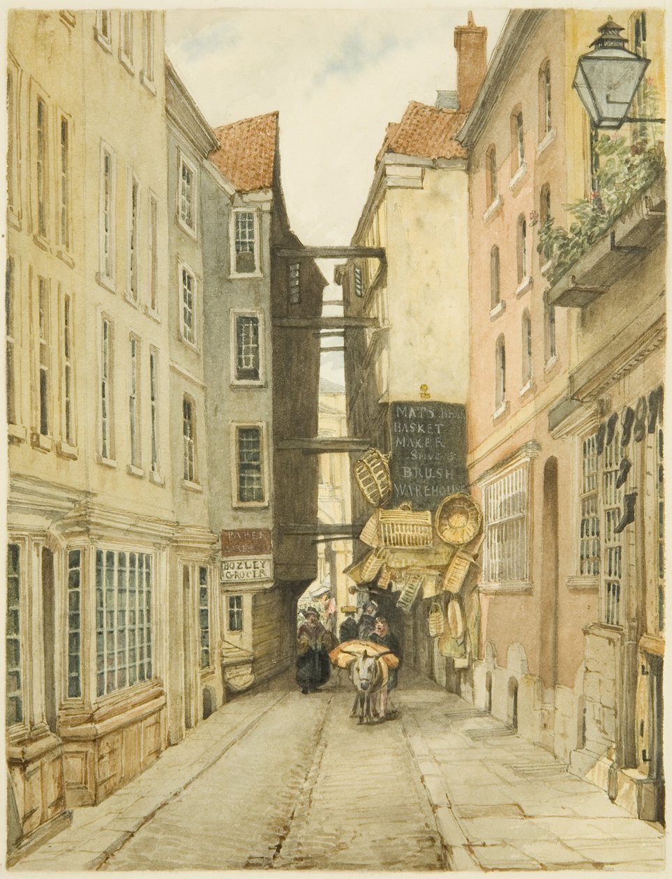 Mary-le-Port Street by George Orleans Delamotte