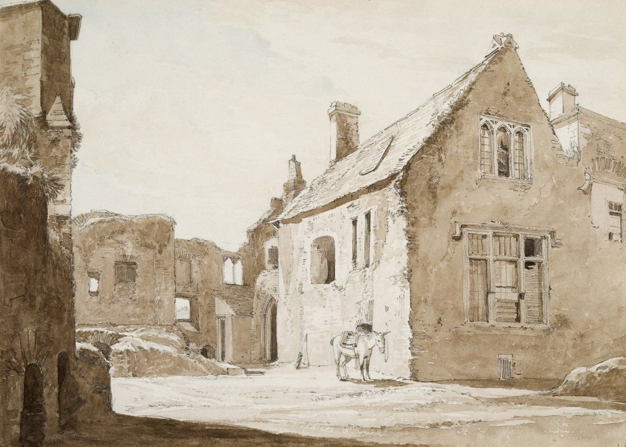 Place House, Swansea by George Orleans Delamotte