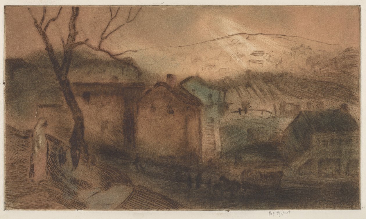 Jersey Hills by George Overbury