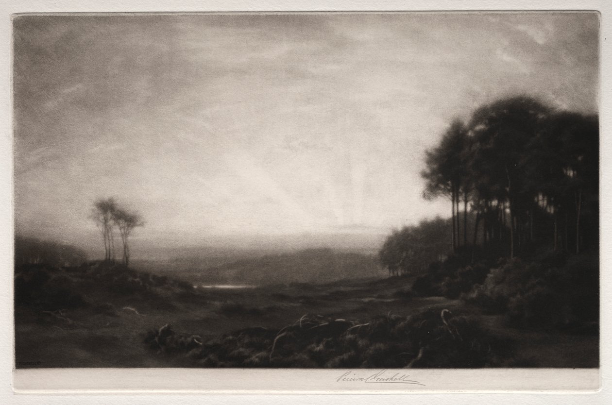 Landscape by George Percival Gaskell