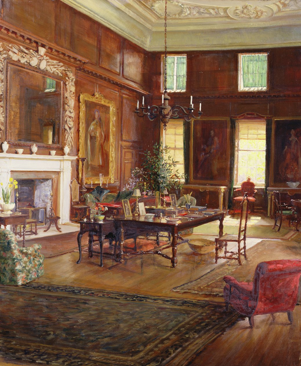Interior of the State Room, Governor