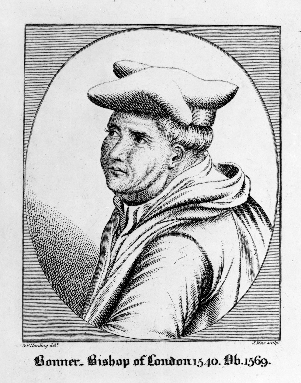 Edmund Bonner, Bishop of London 1540 by George Perfect Harding