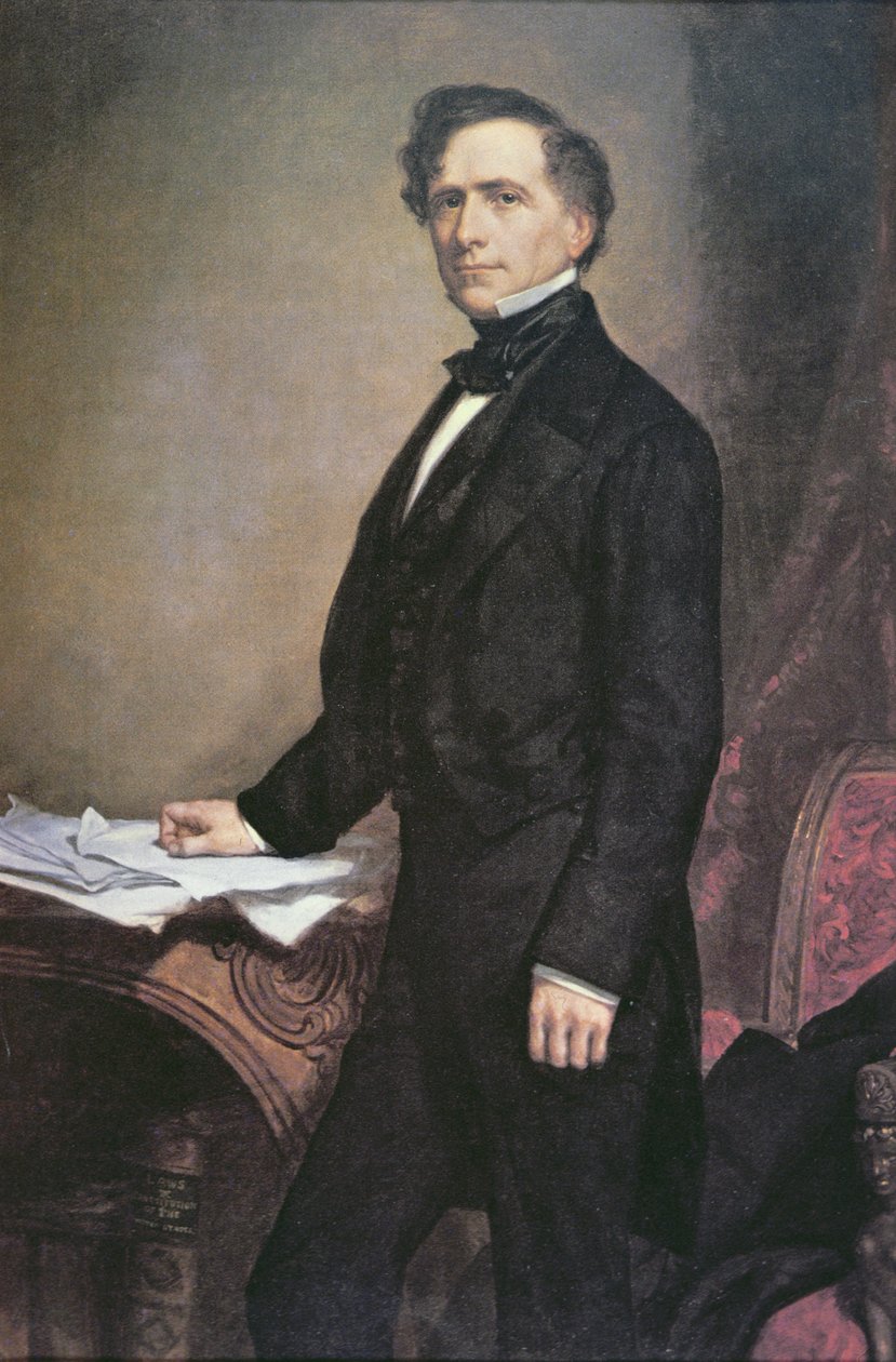 Franklin Pierce (1804-69) by George Peter Alexander (after) Healy