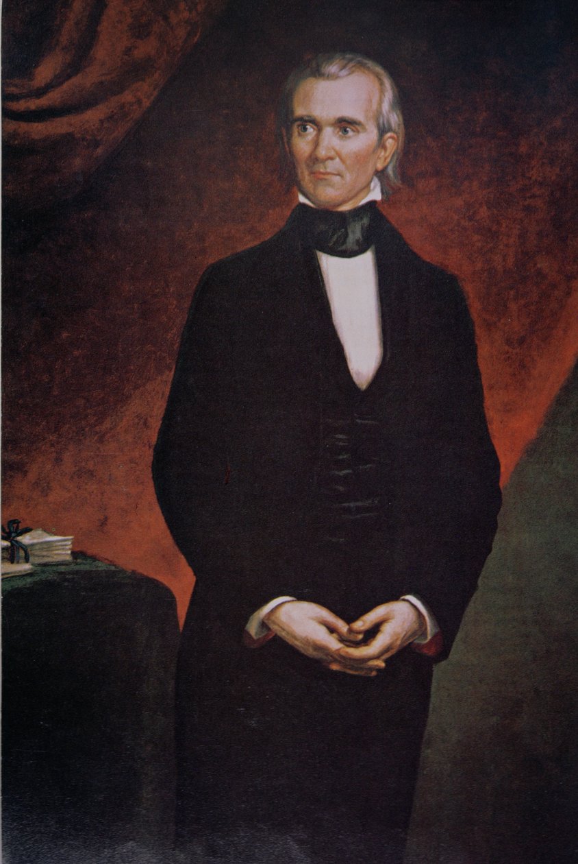 James Knox Polk (1795-1849) by George Peter Alexander (after) Healy