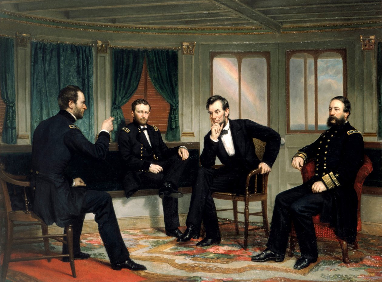 The Peacemakers by George Peter Alexander (after) Healy