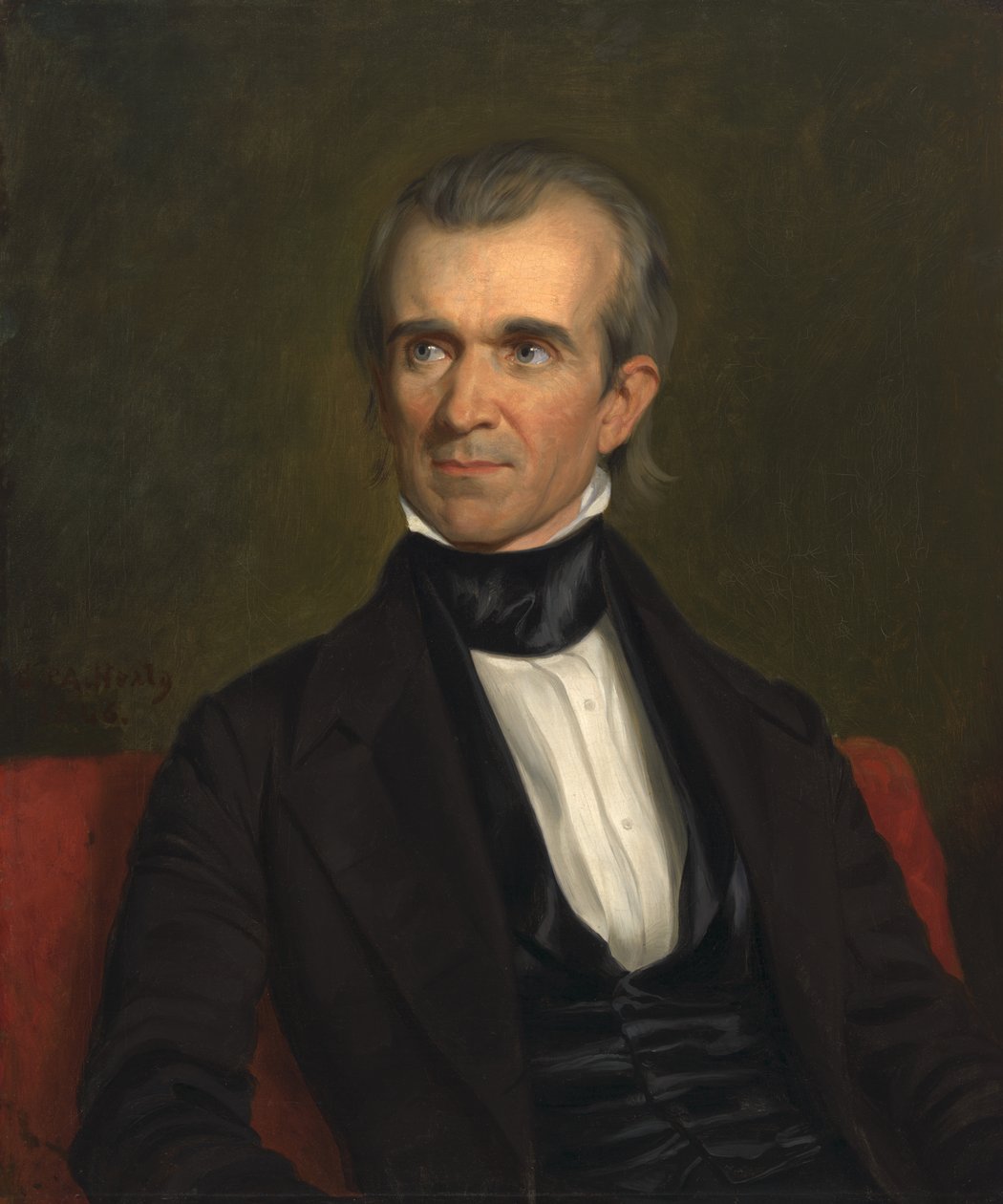 James Knox Polk by George Peter Alexander Healy