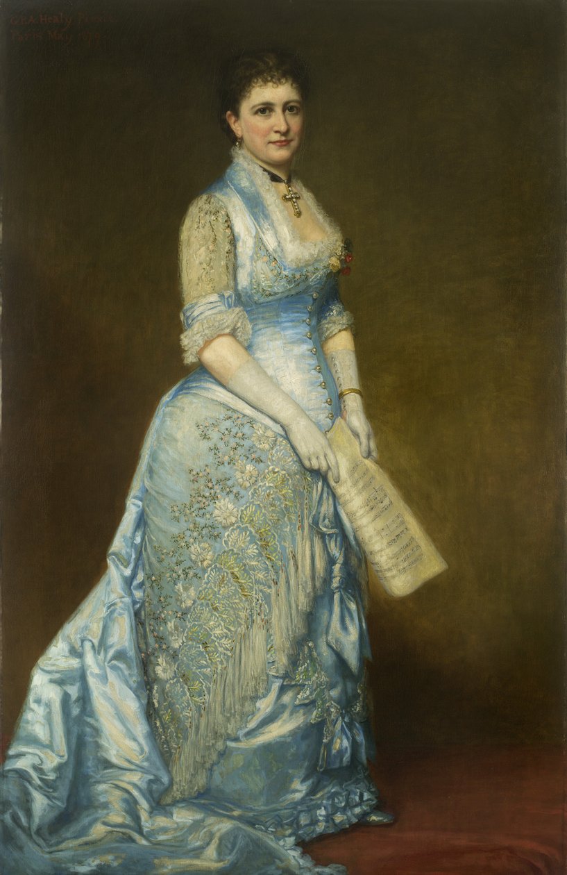 Portrait of Emma Thursby by George Peter Alexander Healy