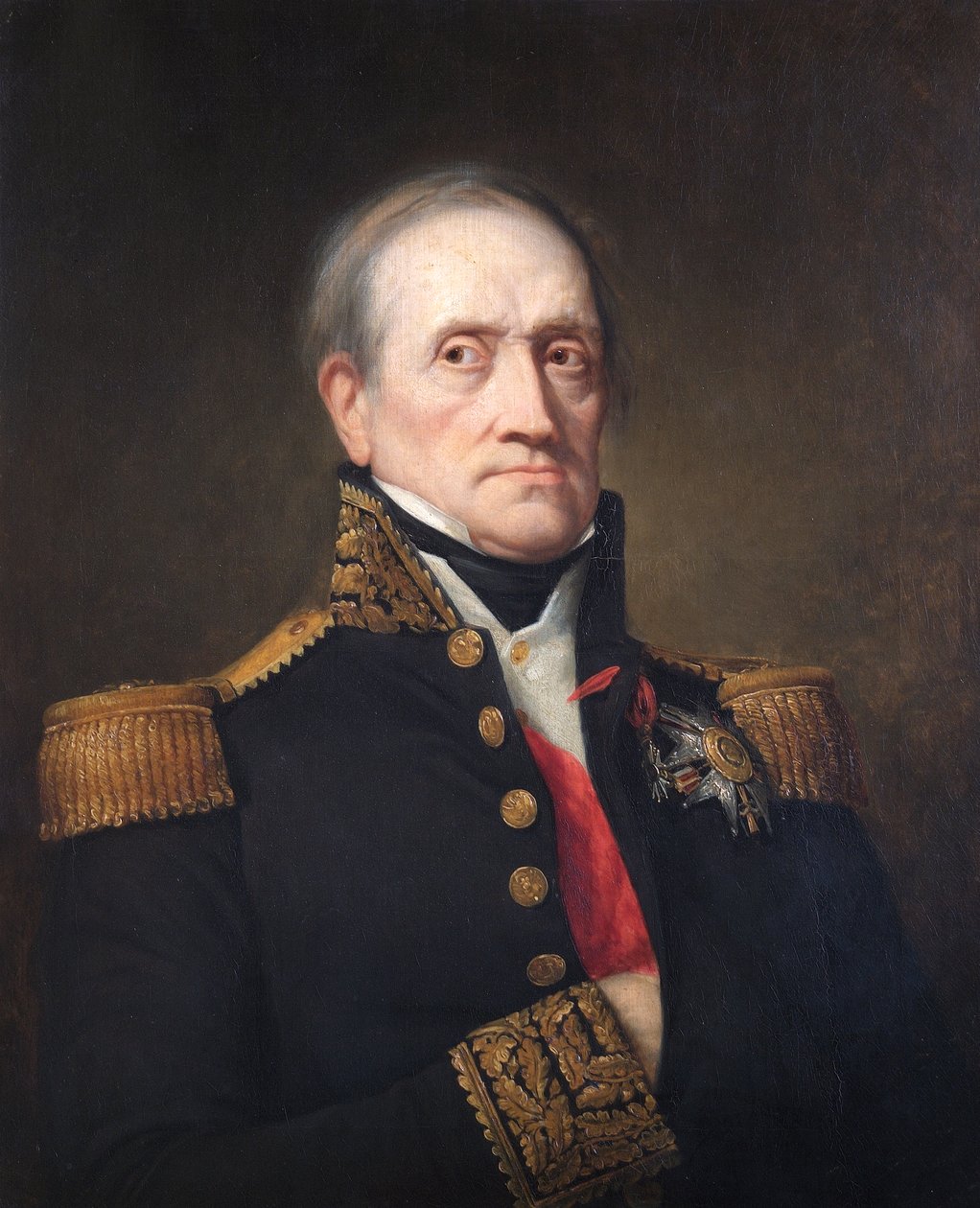 Portrait of Marshal Nicolas Jean de Dieu Soult, Duke of Dalmatia, French soldier, 1840 by George Peter Alexander Healy