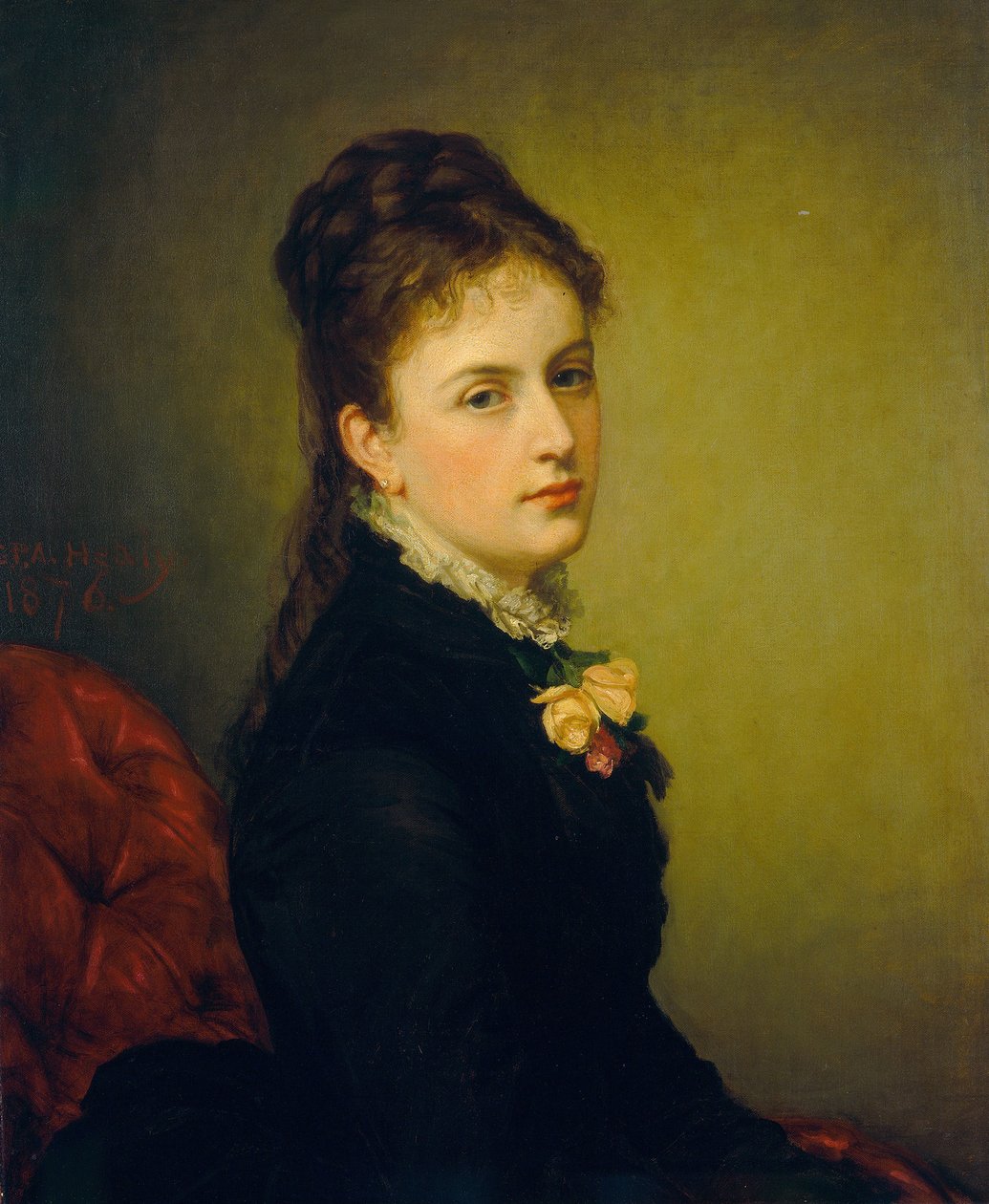 Roxana Atwater Wentworth by George Peter Alexander Healy