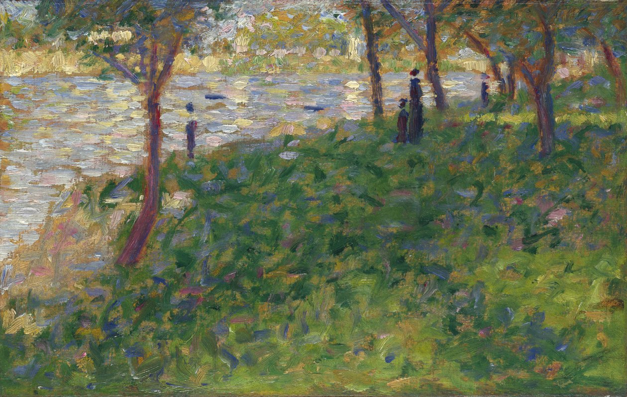 Study for La Grande Jatte, 1884-1885 by George Pierre Seurat