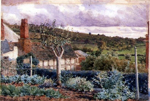 From the Garden of Sherford Cottage, Bromyard by George Price Boyce