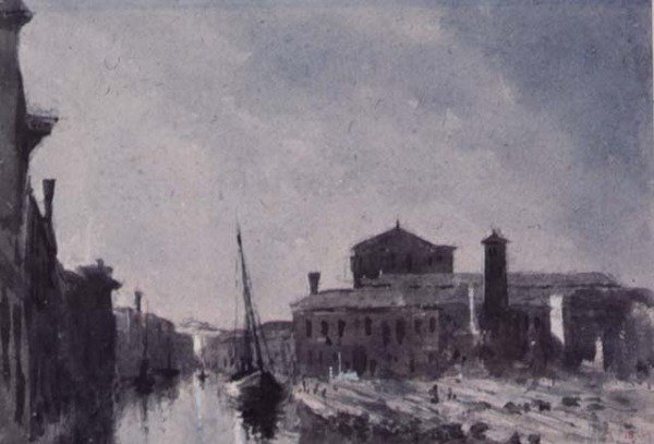 The Sacca Della Misericordia, Venice by George Price Boyce