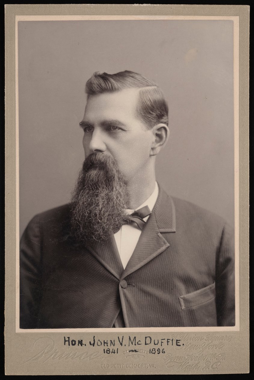 Portrait of John Van McDuffie by George Prince