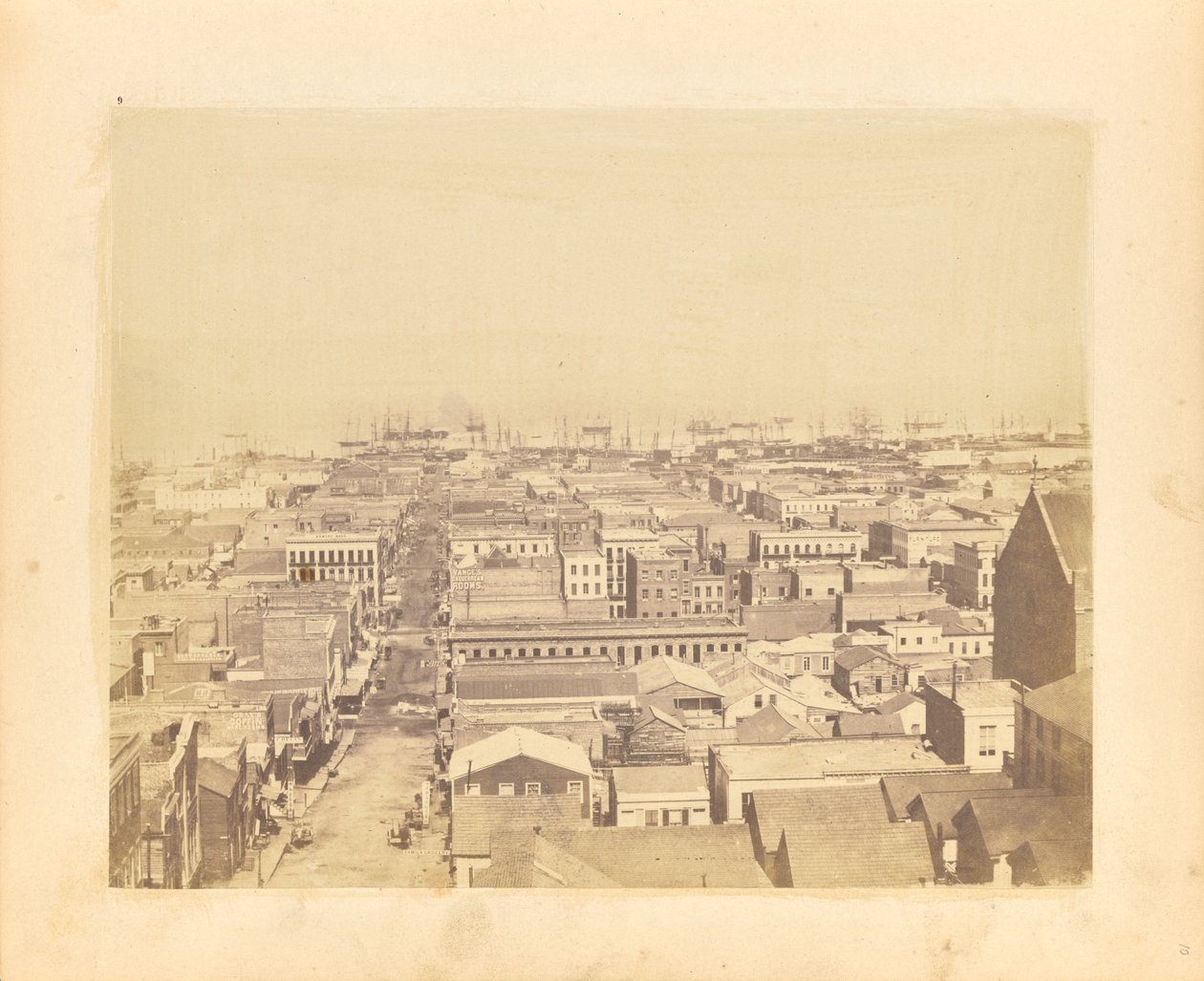 View Down Sacramento Street by George R. Fardon